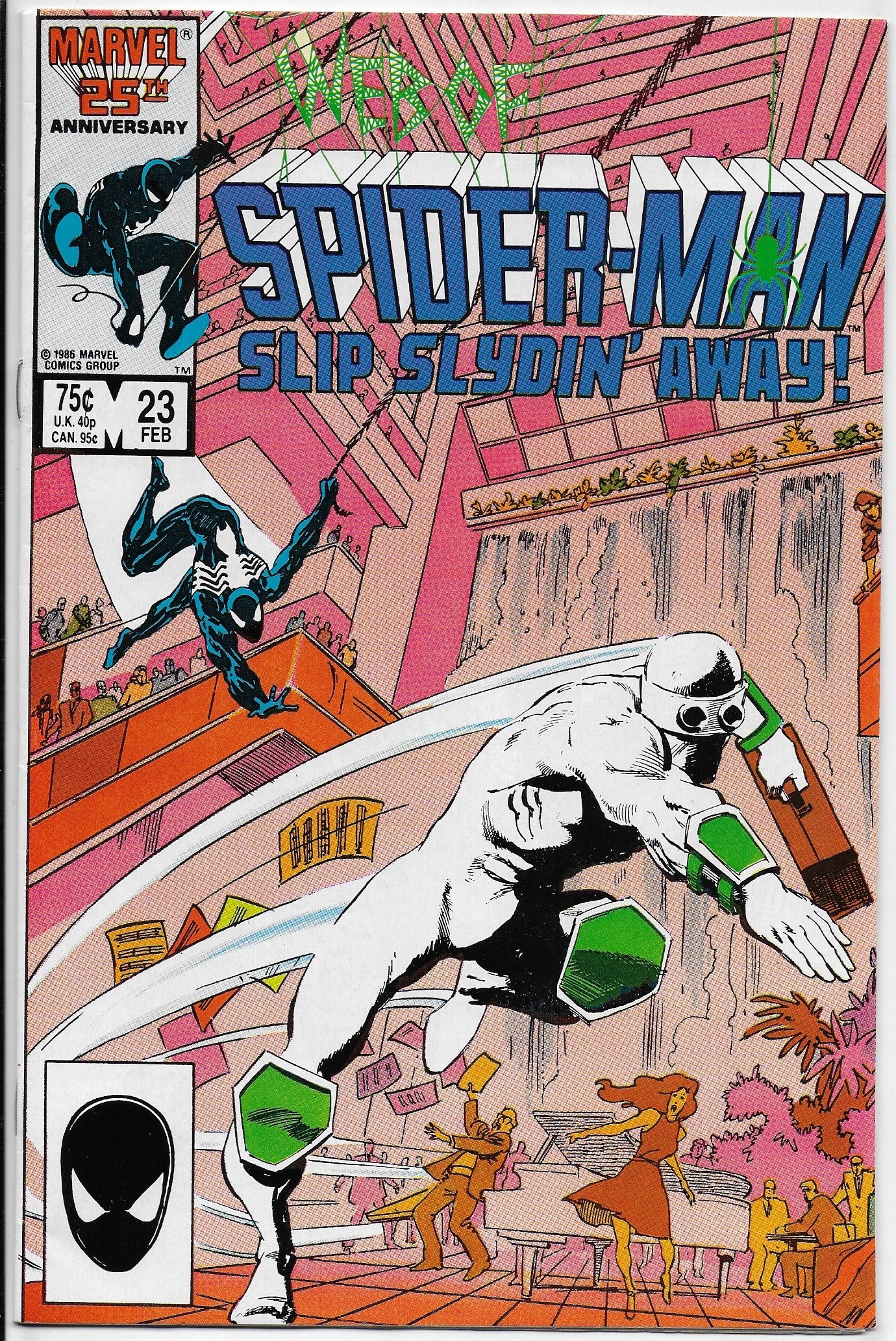 web of spider-man 23