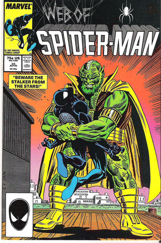 web of spider-man 25