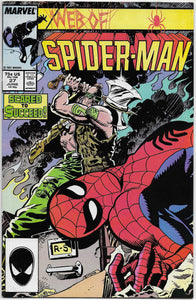 web of spider-man 27