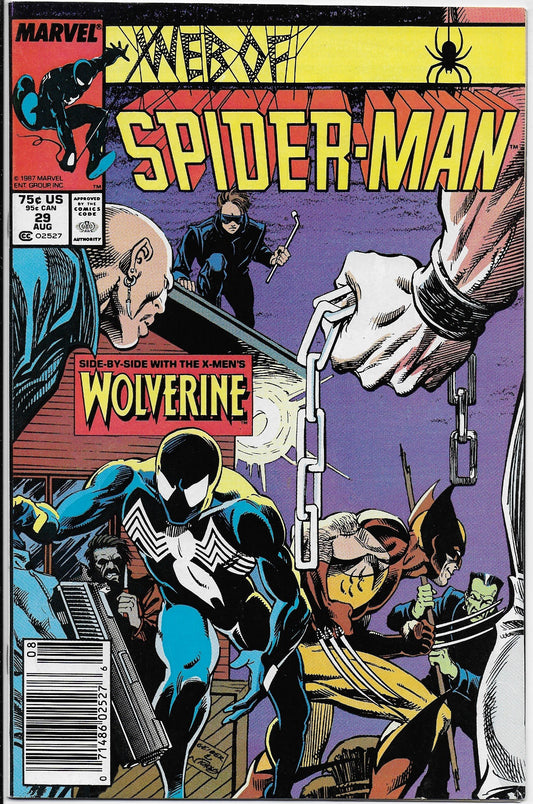 web of spider-man 29