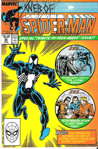 web of spider-man 35