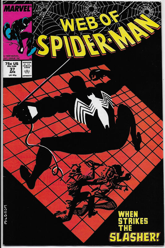 web of spider-man 37