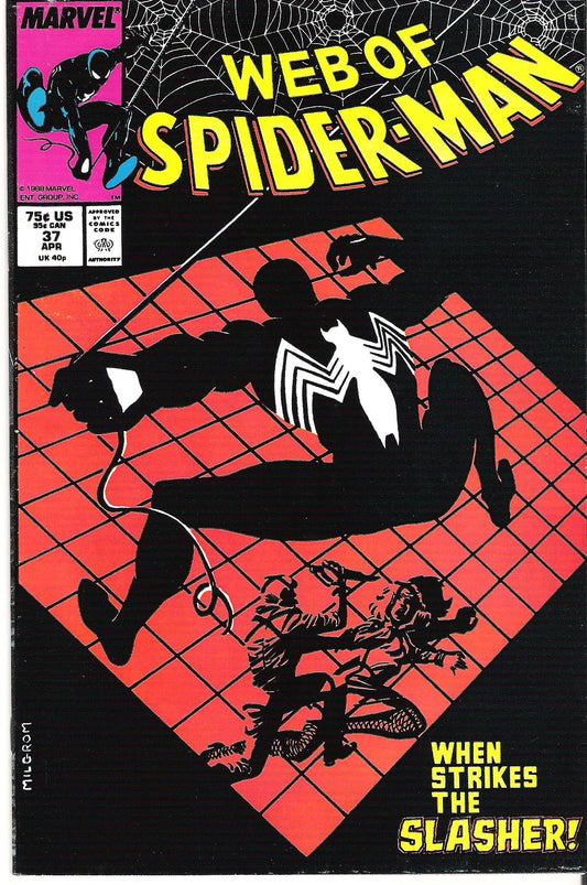 web of spider-man 37