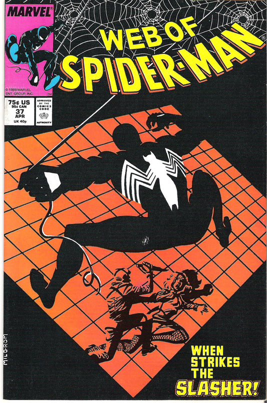 web of spider-man 37