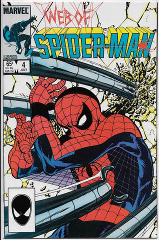 web of spider-man 4