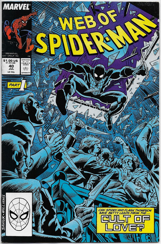 web of spider-man 40