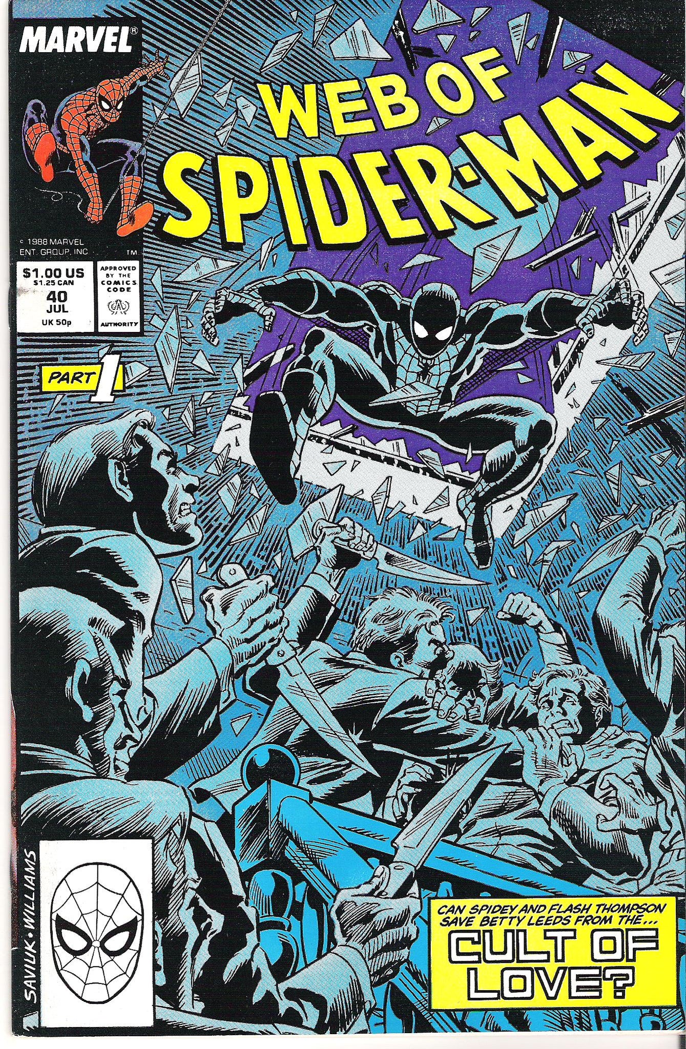 web of spider-man 40