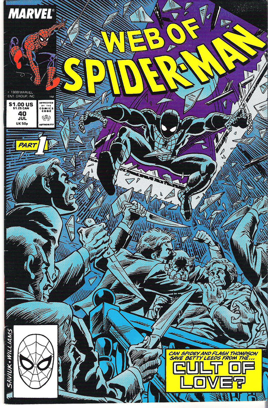 web of spider-man 40