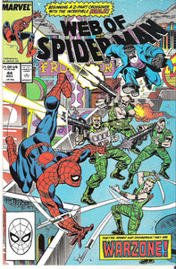 web of spider-man 44