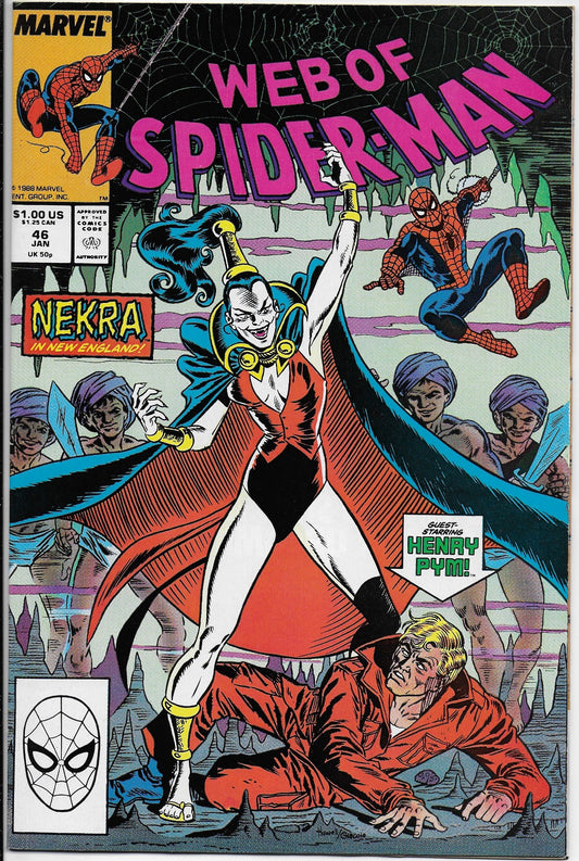 web of spider-man 46