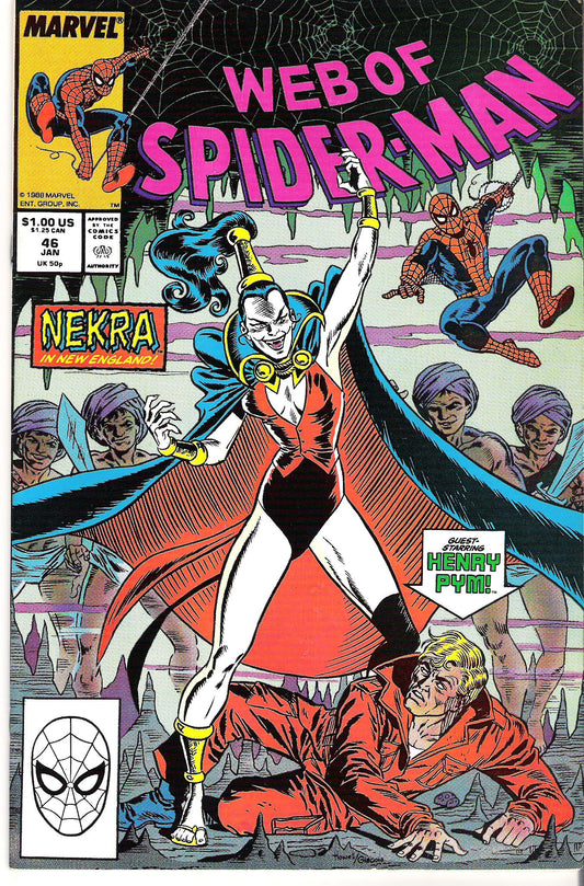 web of spider-man 46