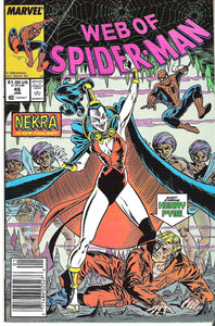 web of spider-man 46
