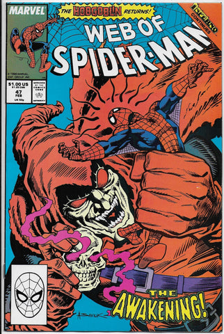 web of spider-man 47