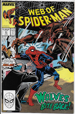 web of spider-man 51
