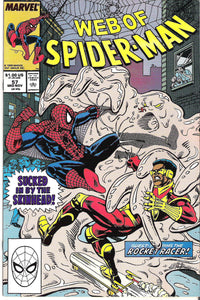 web of spider-man 57