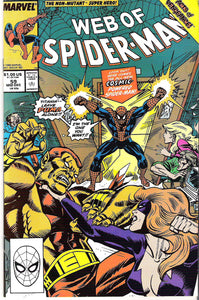 web of spider-man 59