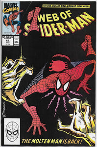 web of spider-man 62