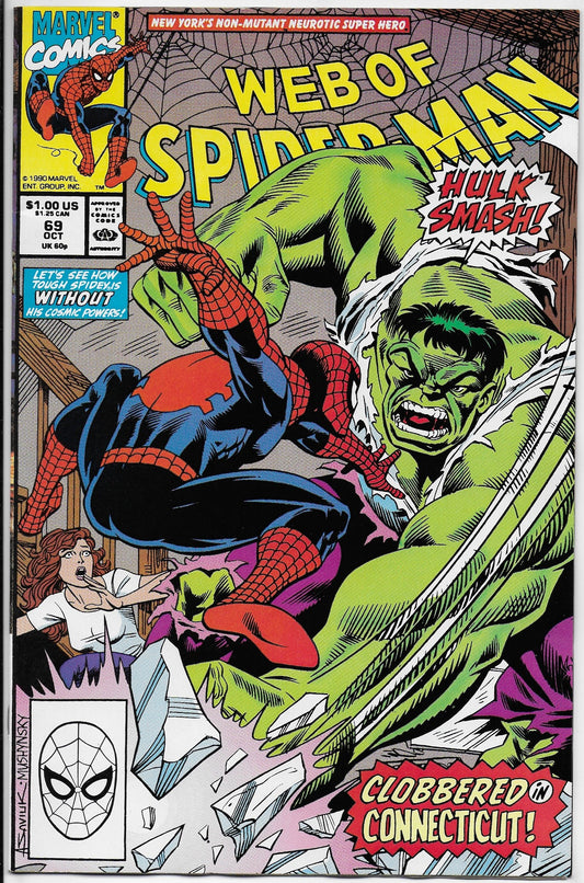 web of spider-man 69