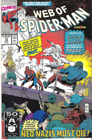 web of spider-man 72