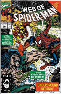 web of spider-man 77