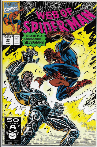 web of spider-man 80