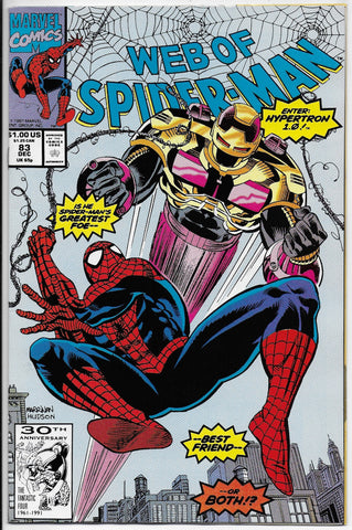 web of spider-man 83