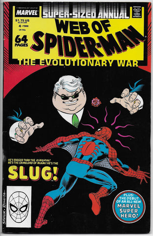 web of spider-man annual 4